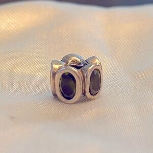 Pandora Peridot Green CZ Oval Lights Charm